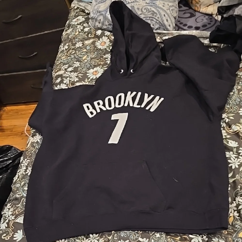 ❤️5/$25 Brooklyn '7' Black Hoodie
